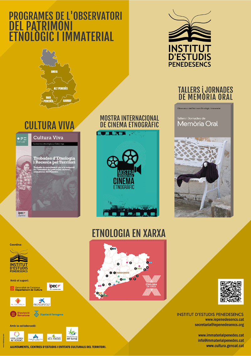 PROGRAMES DE L OBSERVATORI DEL PATRIMONI ETNOL GIC I MATERIAL